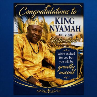 Congratulations to Board Chairman Nyamah on His Retirement
