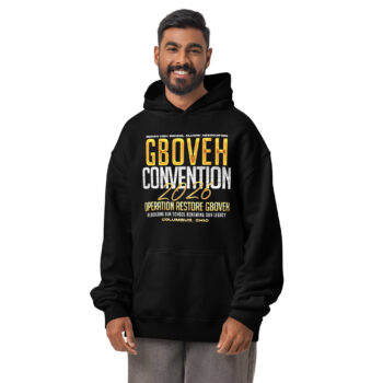 Gboveh Unisex 2026 Convention Oversized Hoodie